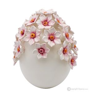 EGG – Tischdekoration, feine Capodimonte-Keramik, handgefertigt