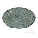 Handgefertigtes drehbares Schneidebrett aus grünem Marmor aus authentischem Naturstein und dekorativem Design. 