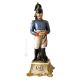 CORAZZIERE Capodimonte Porzellan Figur handbemalt stilvoll elegant Italienisches Design