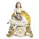 DAME MIT BLUMEN 1127 Capodimonte Porzellan Figur Barock handgemacht exklusiv elegant stilvoll