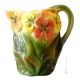 BROCCA PRIMULA Karaffe Krug Bembel Kanne Dekanter originelle Kreationen aus künstlerischer Keramik Made in Italy