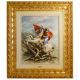 NAPOLEON Bild Basrelief Flachrelief Porzellan Capodimonte Made in Italy