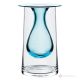 ALBA Authentische handbemalte moderne dekorative Vase aus hochwertigem Glas.
