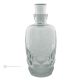 Dekanter, dekorative moderne handbemalte Glasflasche von höchster Qualität.
