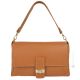 ROMINA Damen Handtasche und Umhängetasche aus echtem handgefertigtem Leder Orange