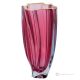 CADORO Authentische handbemalte moderne dekorative Vase aus hochwertigem Glas.
