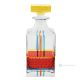 BRILLIANT-Dekanter, dekorative moderne handbemalte Glasflasche von höchster Qualität.