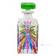 OASIS-Dekanter, dekorative moderne handbemalte Glasflasche von höchster Qualität.