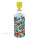 LISBOA Dekanter, moderne dekorative handbemalte Kristallflasche.