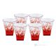 Set mit 6 authentischen handbemalten Likörgläsern aus hochwertigem Glas.