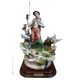 FISCHER Capodimonte Porzellan Figur handgemacht Italienisches Design stilvoll hochwertig elegant