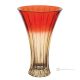 DOMINA Authentische handbemalte moderne dekorative Vase aus hochwertigem Glas.