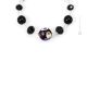 MILLEFIORI Muranoglas Kette Damen mundgeblasene Glasperlen Modeschmuck Murrine Venedig Stil