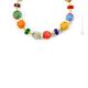EMILY Muranoglas Schmuck Kette Damen mundgeblasene Glasperlen Aventurin Perlenkette Künstlerisch