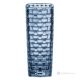 Authentische, moderne, dekorative, handbemalte Vase aus hochwertigem Glas.