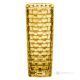 Authentische, moderne, dekorative, handbemalte Vase aus hochwertigem Glas.