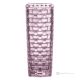 MANHATTAN Authentische moderne dekorative handbemalte Vase aus hochwertigem Glas.