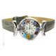 LADY 14 Muranoglas Schmuck Armbanduhr Damen handgemacht modern Italienisches Design stilvoll