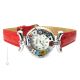 LADY 18 Exklusive Damenuhr Muranoglas Schmuck handgemacht modern stilvoll elegant exklusiv