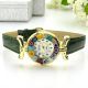 LADY ORO 13 Murano Glas Schmuck Damenarmbanduhr Murrine hochwertig stilvoll elegant exklusiv