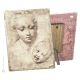 STUDIE DES KOPFES DER MADONNA MIT KIND Tisch Deko Objekt Orphalese Made in Italy