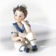REMO – Die Matrose Capodimonte-Statuette, Kunst und Raffinesse aus exklusivem Porzellan.