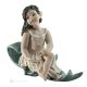 SILENE Capodimonte-Statuette, italienisches Kunstporzellan, zeitlose Schönheit.