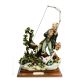 FISCHER Capodimonte Porzellan Figur handbemalt elegant Wohnkultur exklusiv stilvoll 