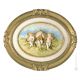 MUSIKER-CHERUBIM Bild Basrelief Flachrelief Porzellan Capodimonte Made in Italy