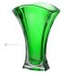 Authentische, moderne, dekorative, handbemalte Vase aus hochwertigem Glas.