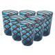 ACQUA CANNE Set 6 Tumbler Trinkgläser aus Muranoglas Made in Italy